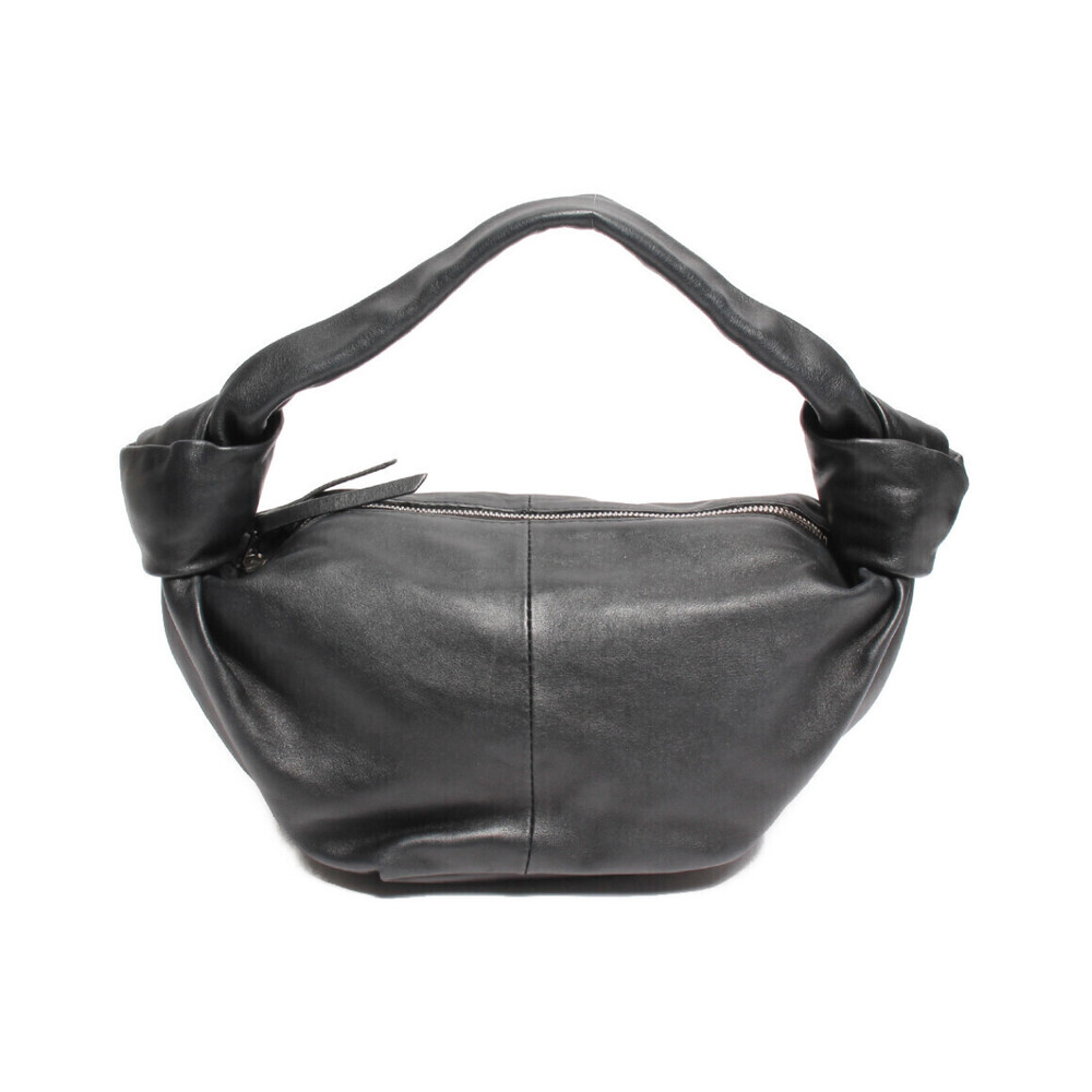 Bottega Veneta leather handbag double knot calf